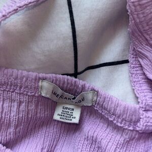 american eagle, purple one strap